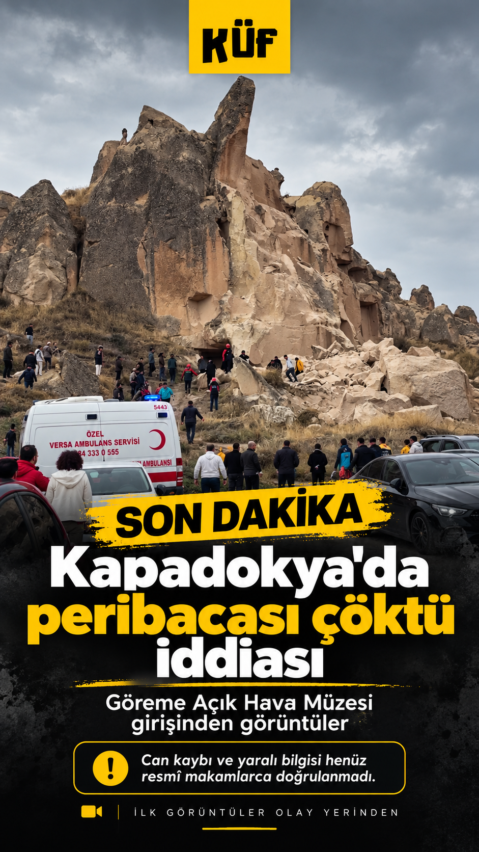 KAPADOKYA’DAKİ FACİANIN ARDINDAN SERKAN İÇELLİ’DEN DİKKAT ÇEKEN UYARI: “TEHLİKE BEN GELİYORUM DİYE HEP HABER VERİR”